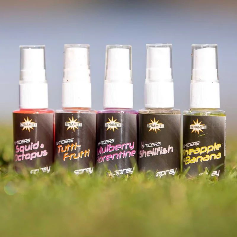 Ароматизиращ спрей DYNAMITE BAITS N-Ticers Tutti-Frutti Spray 30ml