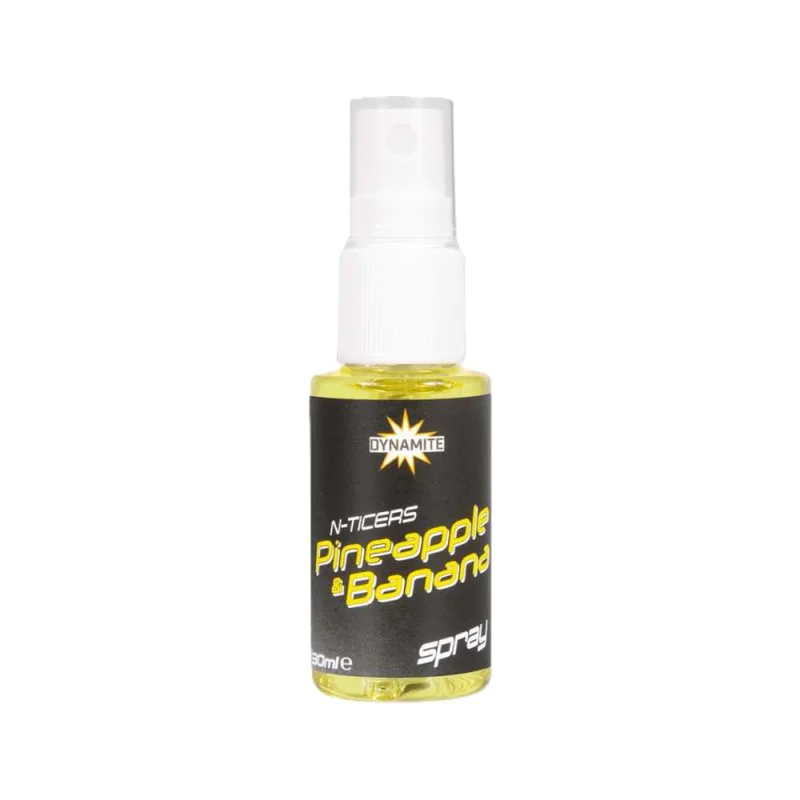 Ароматизиращ спрей DYNAMITE BAITS N-Ticers Pineapple & Banana Spray 30ml