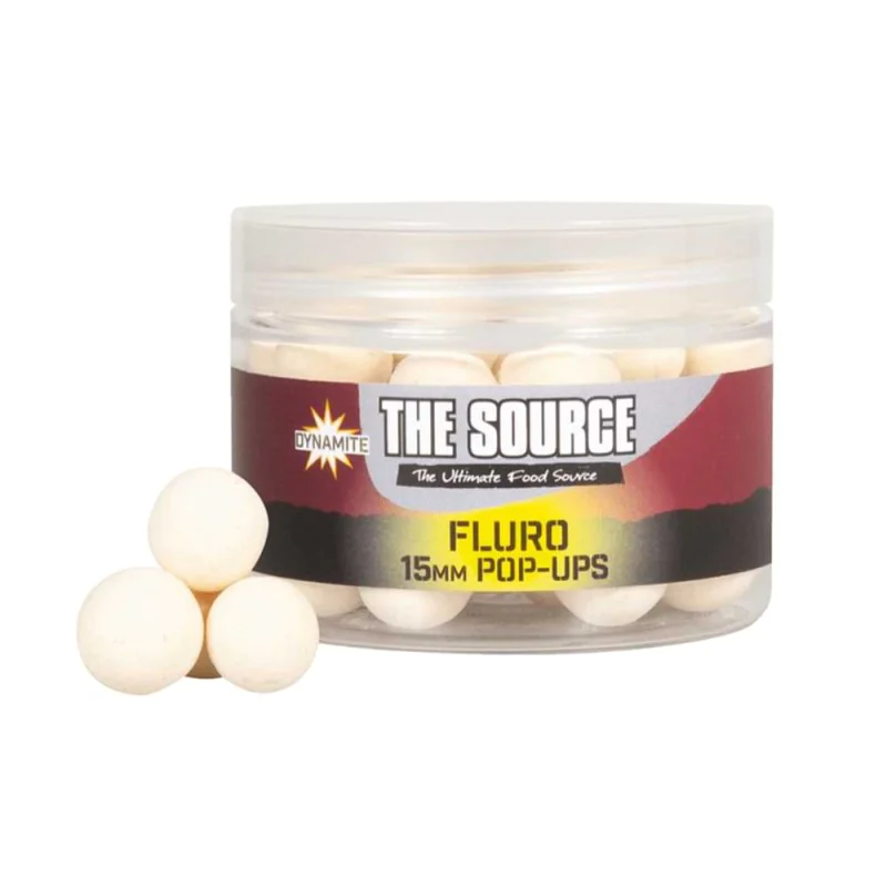 Плуващи топчета DYNAMITE BAITS The Source Fluro Pop-Up 15mm