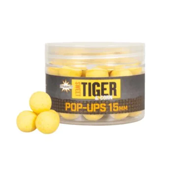 Плуващи топчета DYNAMITE BAITS Sweet Tiger & Corn Pop-Up 15mm