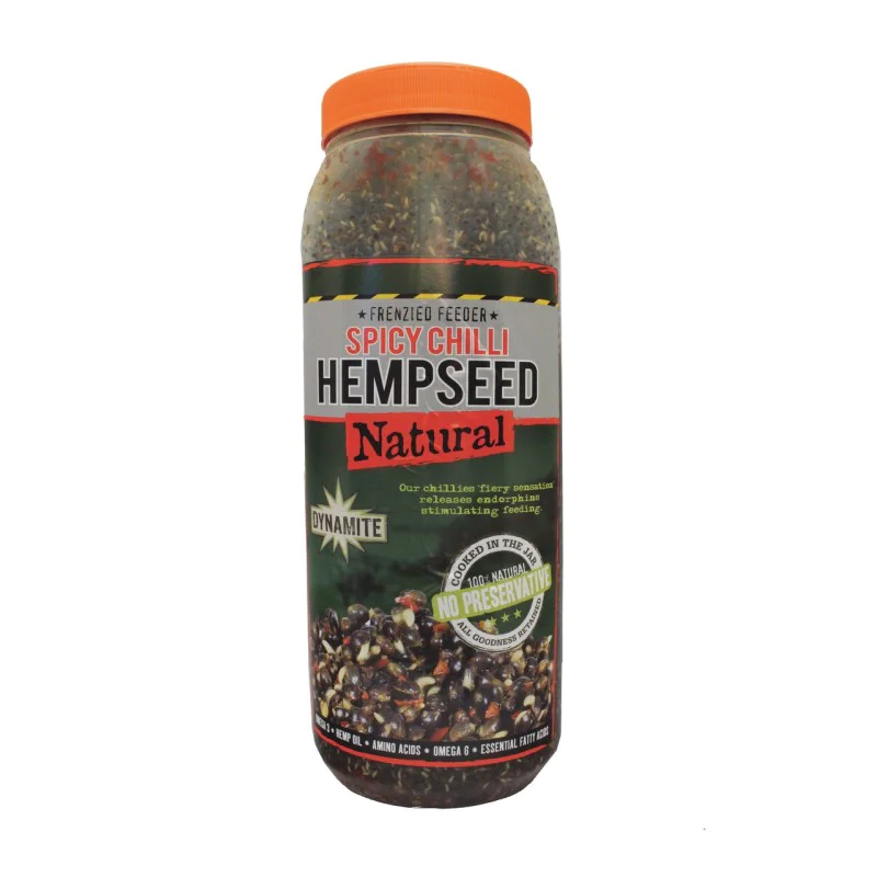 Пикантен коноп DYNAMITE BAITS Frenzied Spicy Chilli Hempseed 2.5l