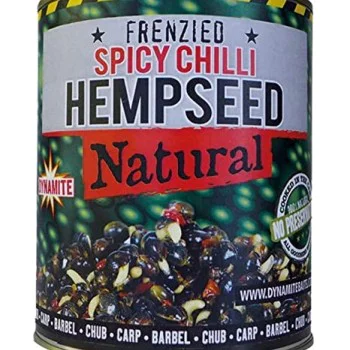 Коноп - пикантен DYNAMITE BAITS Frenzied Spicy Chilli Hempseed 350g