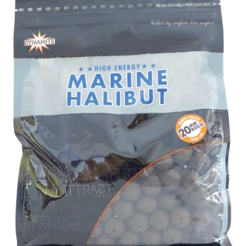 Протеинови топчета DYNAMITE BAITS Marine Halibut Boilies 1kg