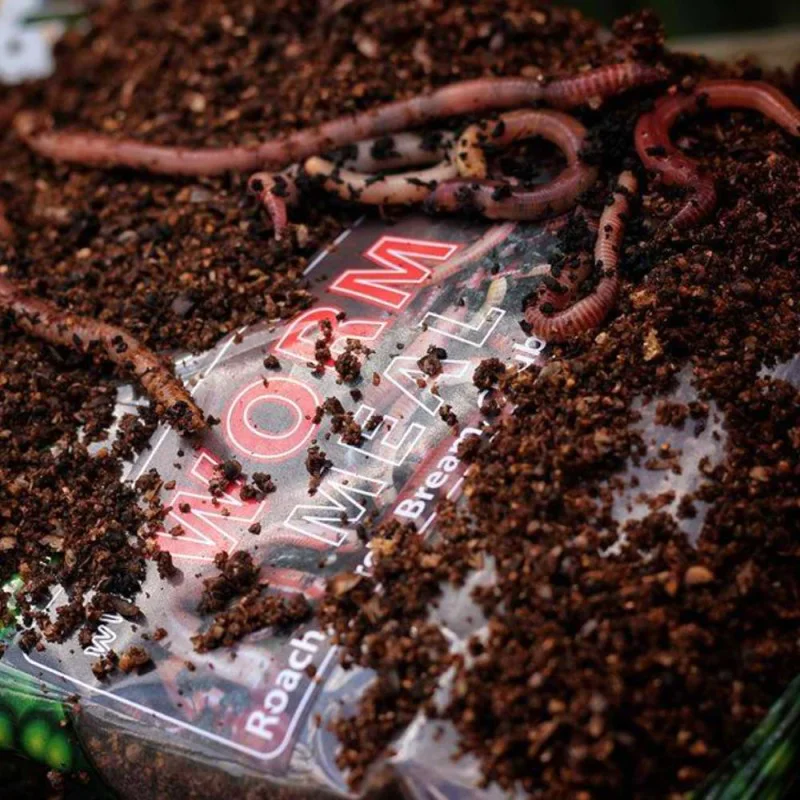 Захранка DYNAMITE BAITS Frenzied Hemp Dark Worm Groundbait 1kg