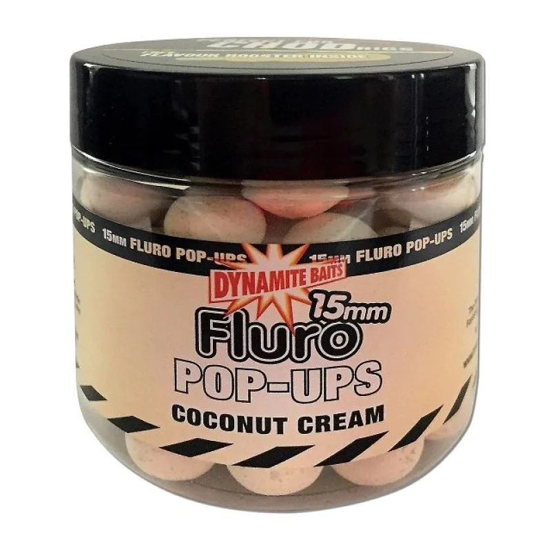 Плуващи топчета DYNAMITE BAITS Coconut Cream Fluro Pop-Up