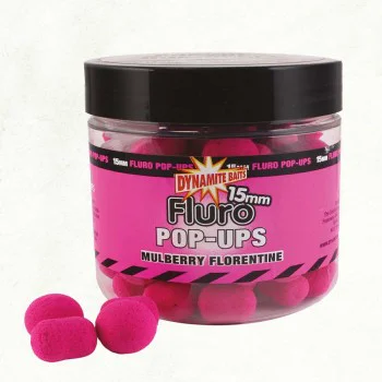 Плуващи DYNAMITE BAITS Mulberry Florentine Fluro Pop-Ups and Dumbells