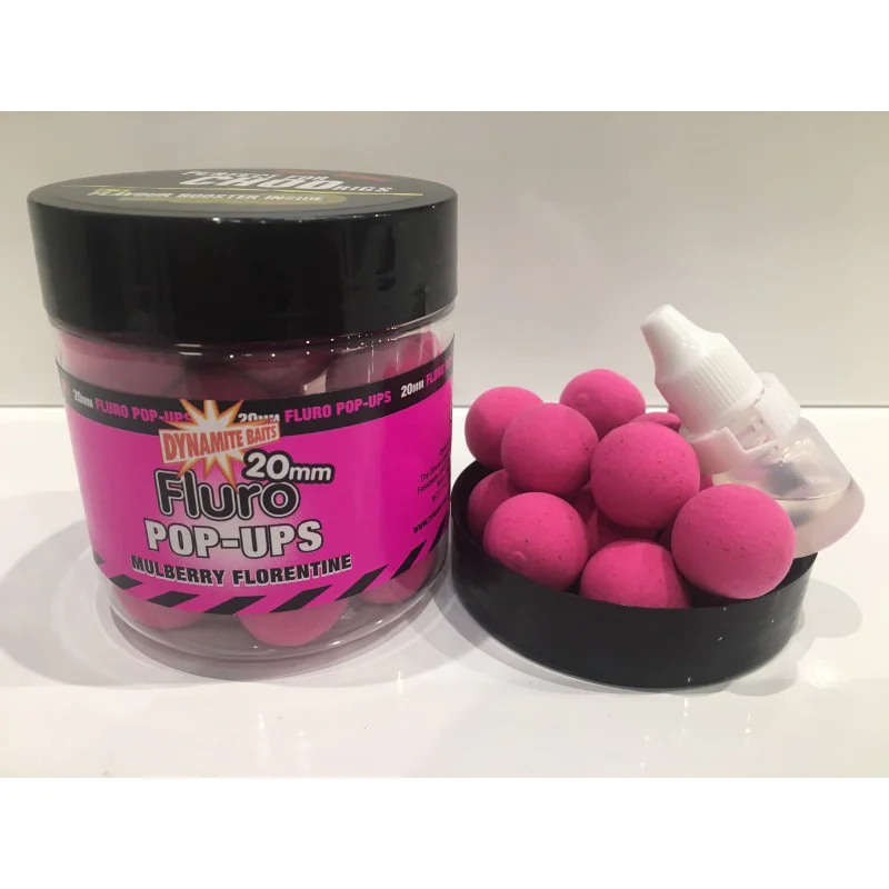 Плуващи топчета DYNAMITE BAITS Mulberry Florentine Fluro Pop-Ups