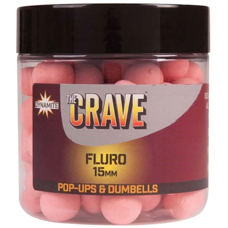 Плуващи дъмбели DYNAMITE BAITS The Crave Fluro Pop-Ups and Dumbells