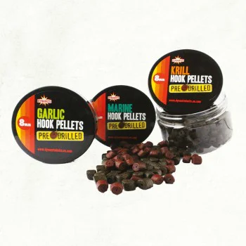 Пробити пелети DYNAMITE BAITS Pre Drilled Pellets 8mm