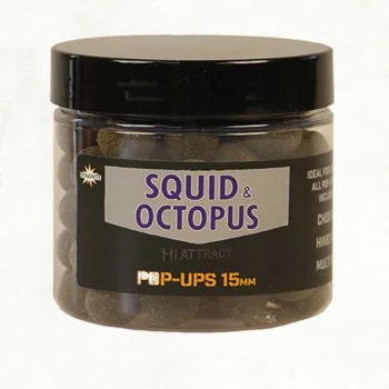 Плуващи топчета DYNAMITE BAITS Squid and Octopus Foodbait Pop Up 15mm