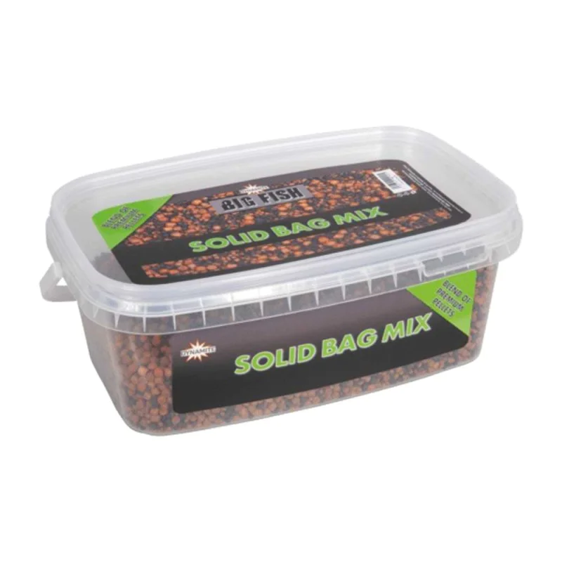 Пелети DYNAMITE BAITS Big Fish Solid Bag Mix 2 Ltr