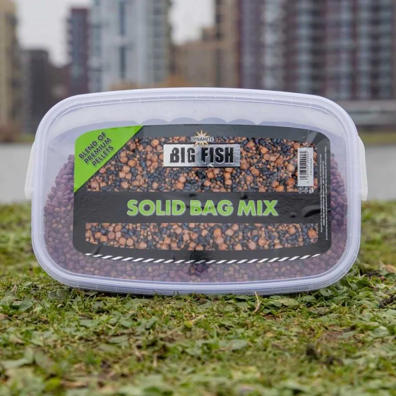 Пелети DYNAMITE BAITS Big Fish Solid Bag Mix 2 Ltr
