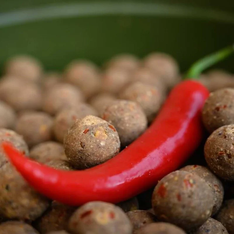 Протеинови топчета DYNAMITE BAITS Big Fish Hot Crab and Krill Boilie 20mm 1kg