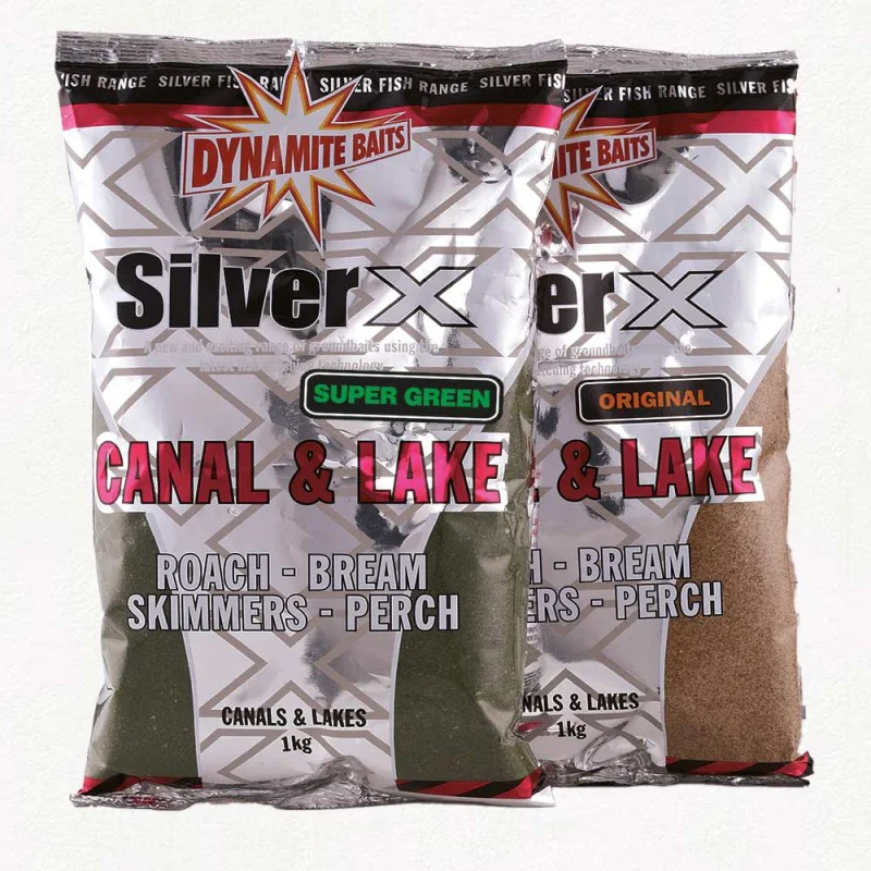 Захранка DYNAMITE BAITS Silver X Groundbait Canal& Lake