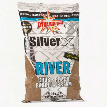 Захранка DYNAMITE BAITS Silver X Groundbait RIVER
