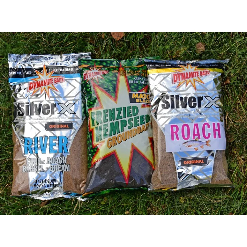 Захранка DYNAMITE BAITS Silver X Groundbait RIVER