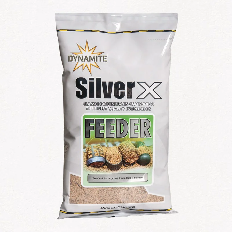 Захранка DYNAMITE BAITS Silver X Groundbait Feeder 1kg