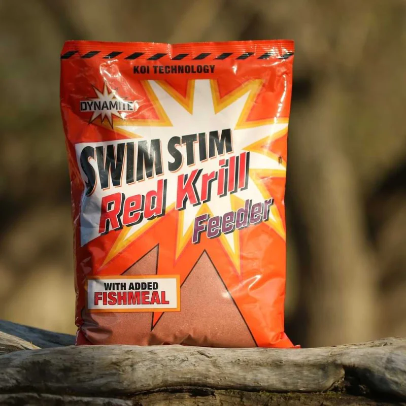 Захранка DYNAMITE BAITS Swim Stim Feeder Mix Red Krill 1.8 kg
