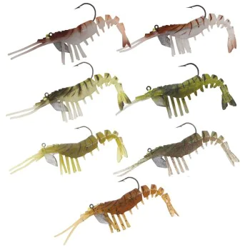 Силиконова примамка ECOODA Live Shrimp Sinking 76mm 7.1g