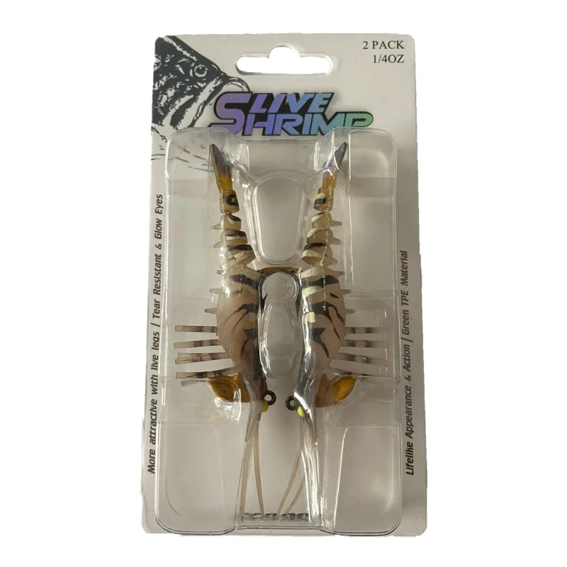 Силиконова примамка ECOODA Live Shrimp Sinking 76mm 7.1g