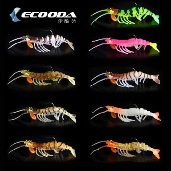 Силиконова примамка ECOODA Live Shrimp Sinking 100mm 9.5g