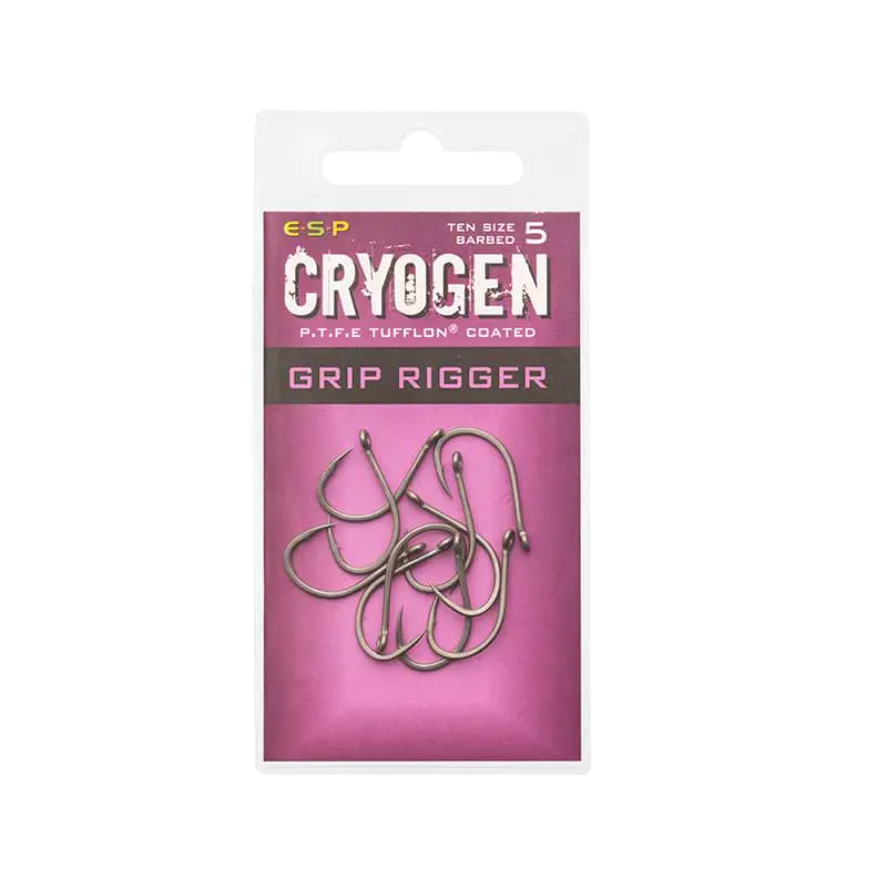 Шаранджийски куки ESP Cryogen Grip Rigger