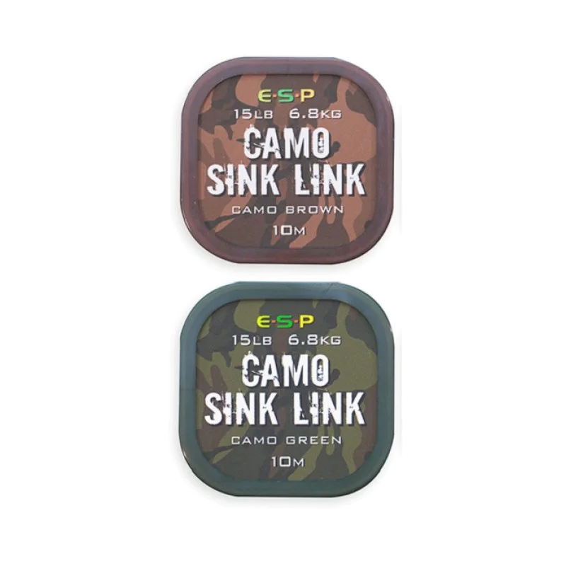 Плетено влакно за повод ESP Camo Sink Link 15lb