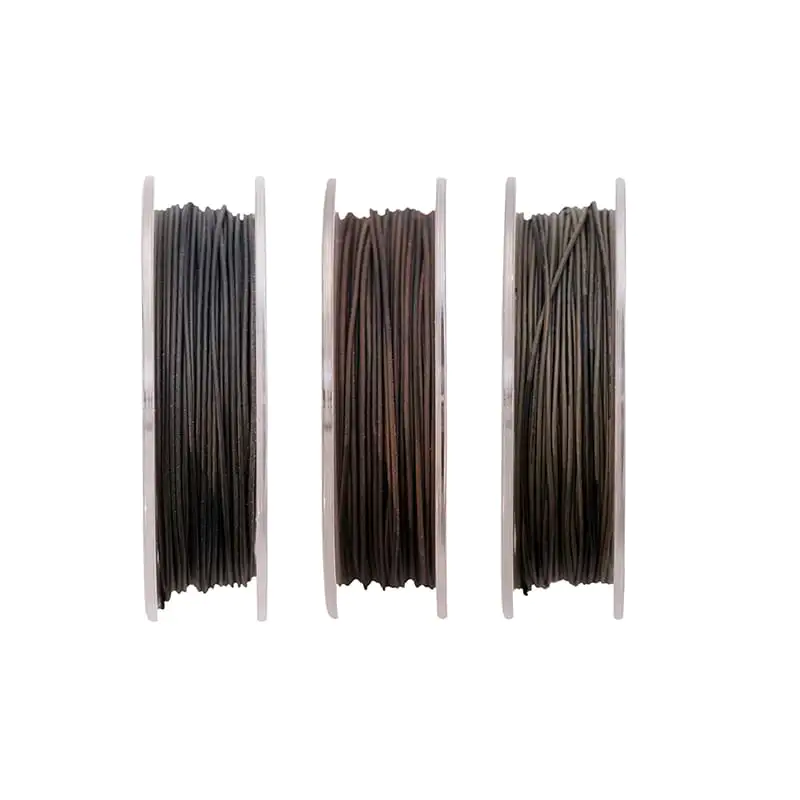 Плетено влакно за повод ESP Tungsten Loaded 20 lb Camo Brown X-Stiff