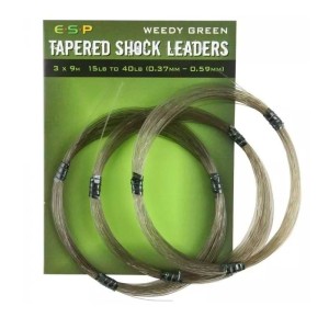 Шок лидер ESP Tapered Shock Leader Green