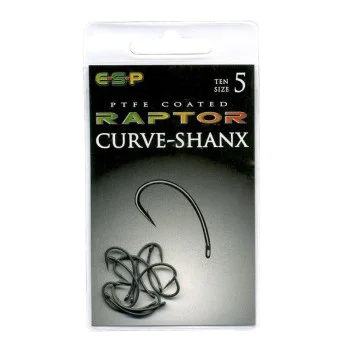 Шаранджийски куки ESP Raptor Curve Shanx Hooks
