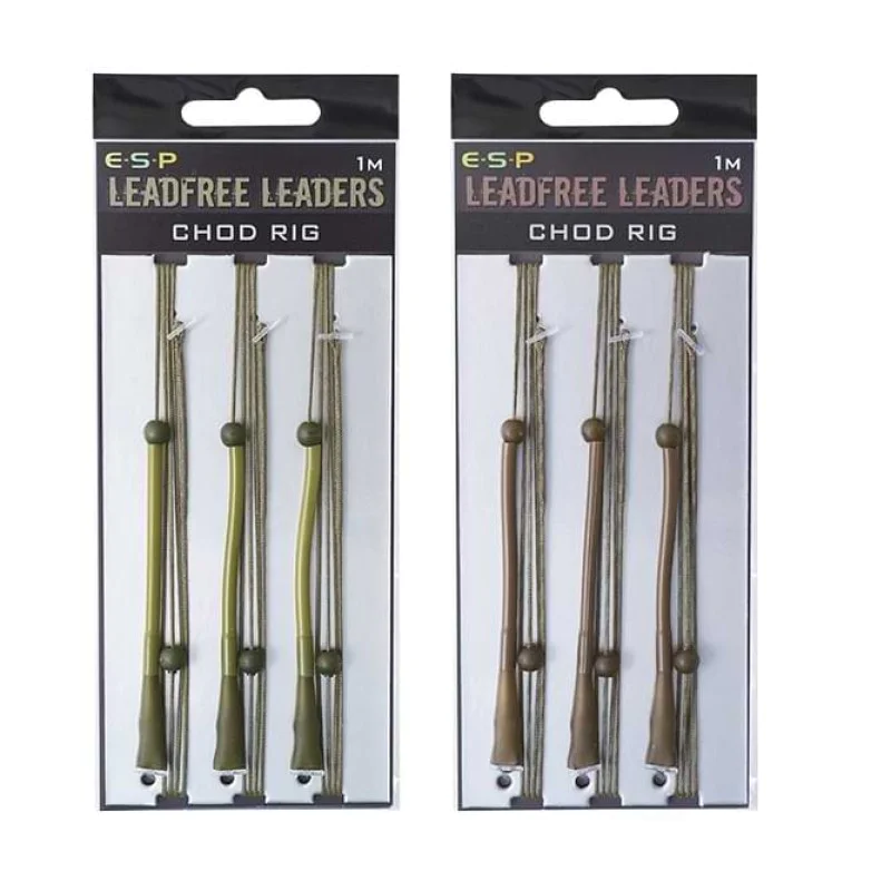 Шаранджийски монтаж ESP Leadfree Leader 1m Chod Rig