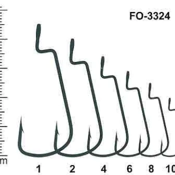 Офсетни куки FANATIK Offset Premium FO-3324