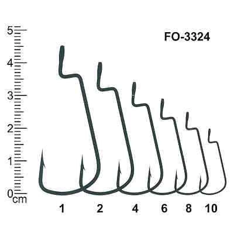 Офсетни куки FANATIK Offset Premium FO-3324