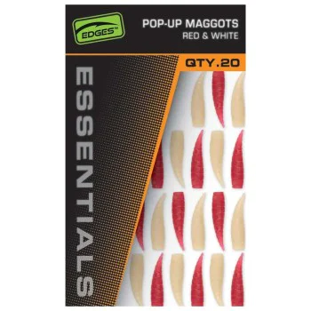 Изкуствен бял червей FOX Pop Up Maggots