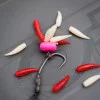 Изкуствен бял червей FOX Pop Up Maggots