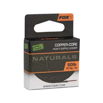 Лидкор FOX Edges Naturals Copper-Core 7m 50lb