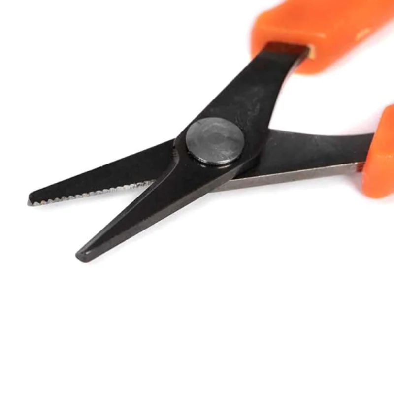 Ножица за влакно FOX Edges Titanium Braid Scissors