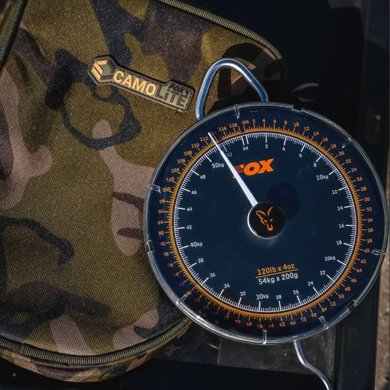Механичен кантар FOX Dial Scales 120lb/54kg