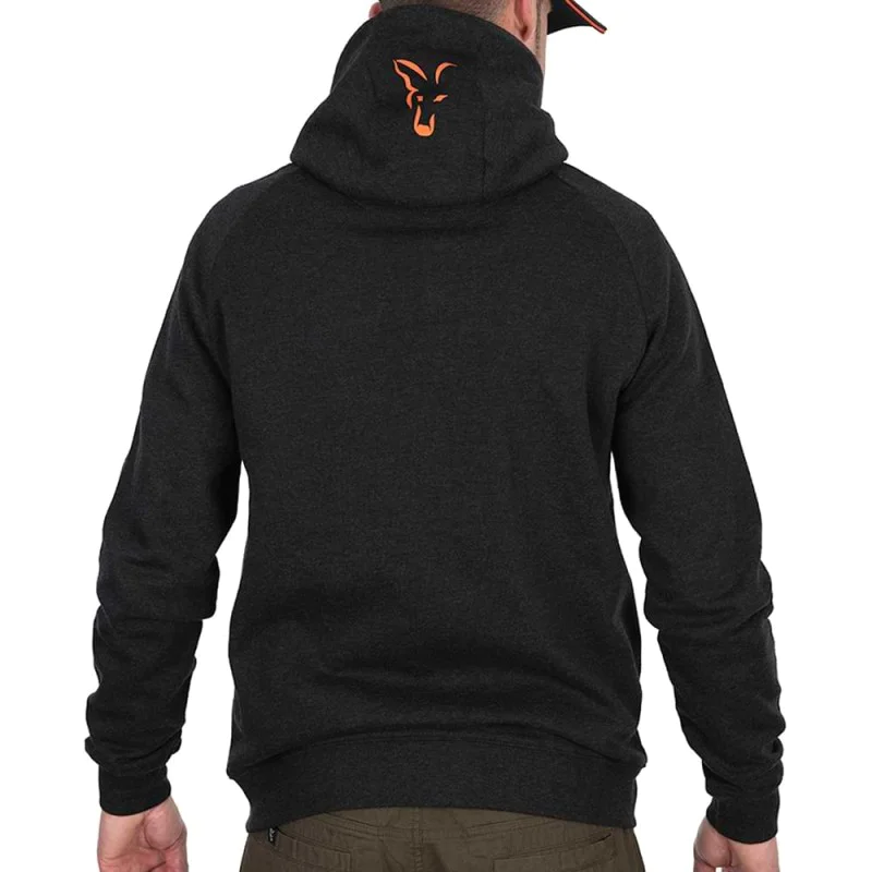 Суитчер FOX Collection LW Hoody Black and Orange