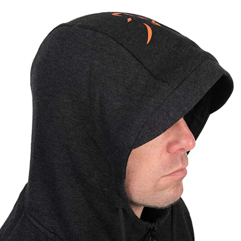 Суитчер FOX Collection LW Hoody Black and Orange