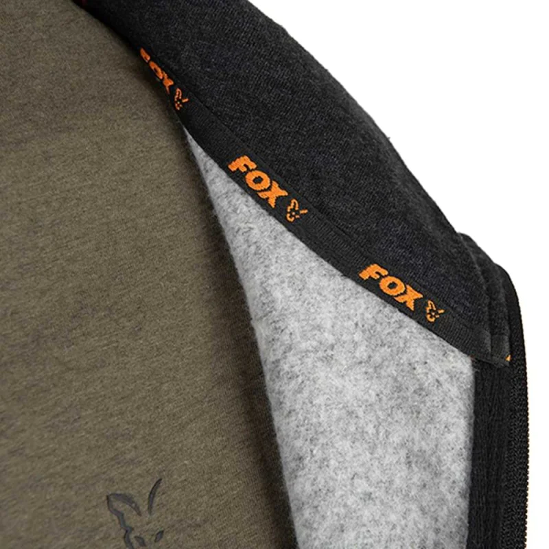 Суитчер FOX Collection LW Hoody Black and Orange
