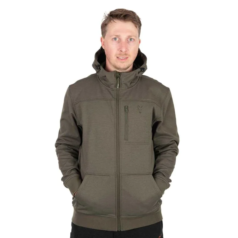 Яке FOX Collection Soft Shell Jacket Green and Black