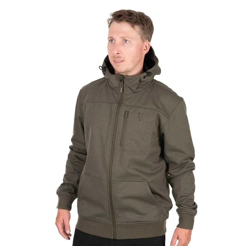 Яке FOX Collection Soft Shell Jacket Green and Black
