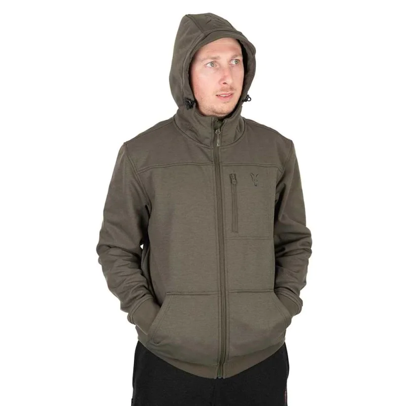 Яке FOX Collection Soft Shell Jacket Green and Black