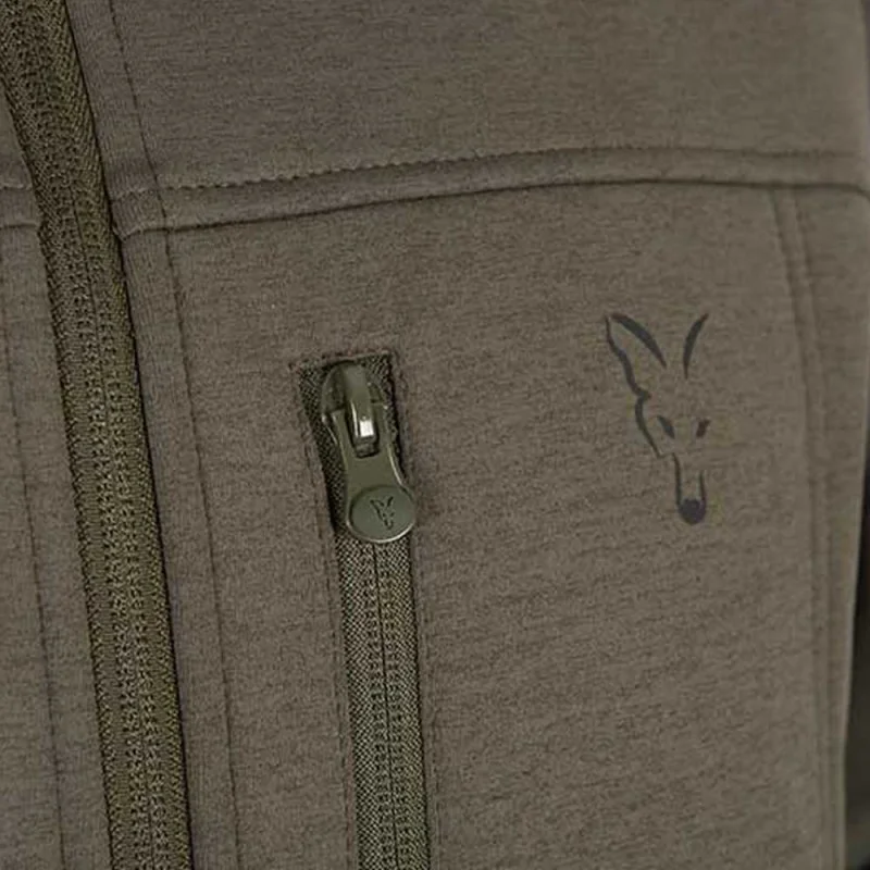 Яке FOX Collection Soft Shell Jacket Green and Black