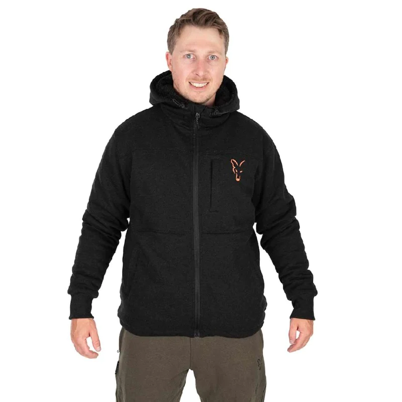 Яке FOX Collection Sherpa Jacket Black and Orange