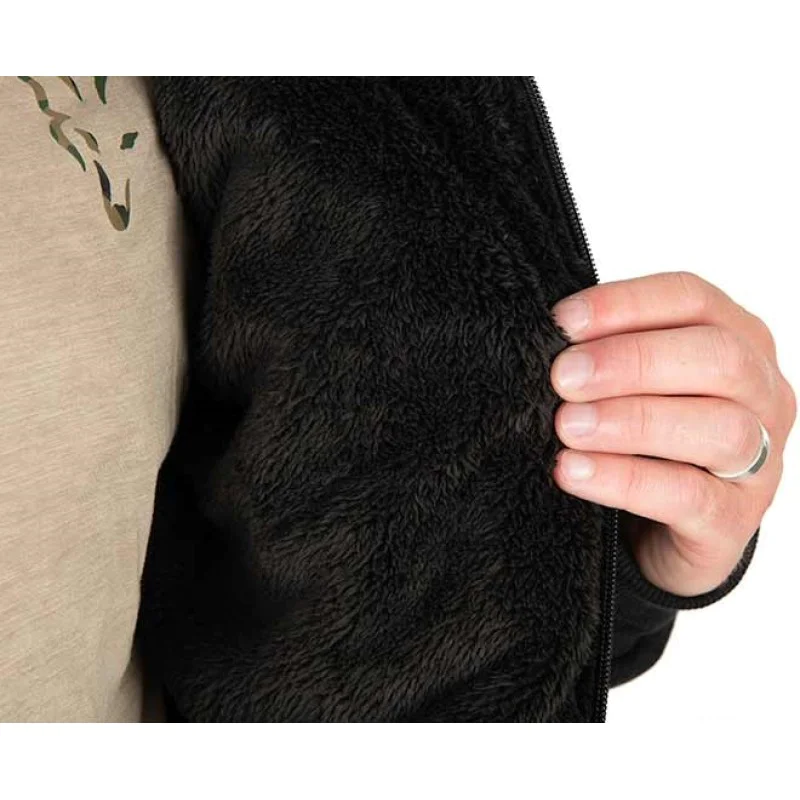 Яке FOX Collection Sherpa Jacket Black and Orange