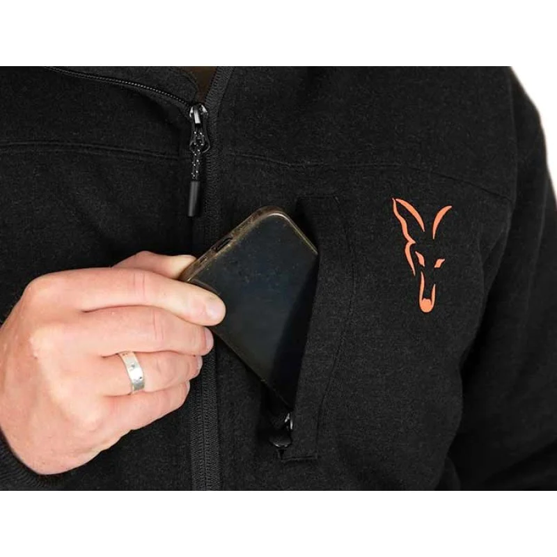 Яке FOX Collection Sherpa Jacket Black and Orange
