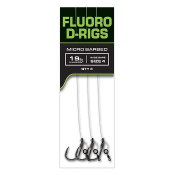 FОХ Carp Ready Rigs Fluoro D-Rig х 3