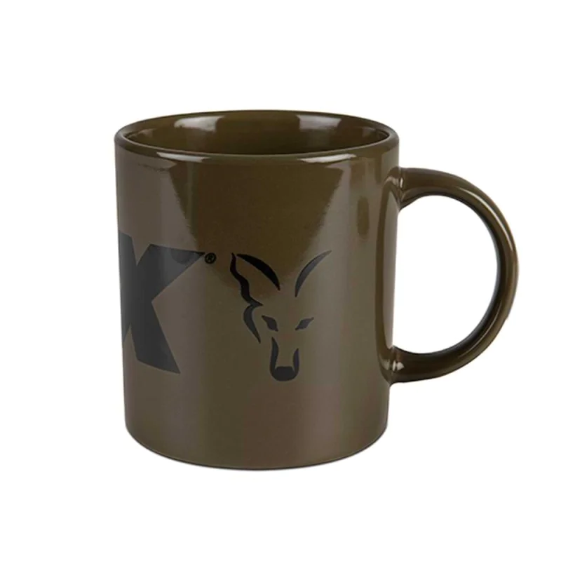 Чаша FOX Green and Black Logo Ceramic Mug